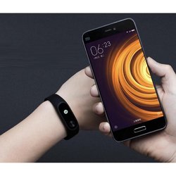 Фитнес браслет Xiaomi Mi Band 2 Black (XMSH04HM)