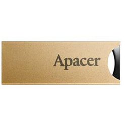 USB флеш накопитель 32GB AH133 Champagne Gold RP USB2.0 Apacer (AP32GAH133C-1) ― 
