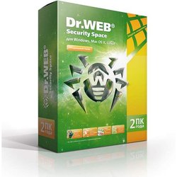Антивирус Dr. Web Security Space 11, 2 ПК 2 года (BHW-B-24M-2-A3)
