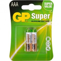 Батарейка AAA LR3 Super Alcaline * 2 GP (24A-U2)