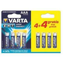 Батарейка Varta HIGH Energy ALKALINE * 8 (4+4) (4903121448)