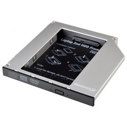 Фрейм-переходник Grand-X HDD 2.5" to notebook ODD SATA/mSATA HDC-25 (HDC-25 /TITH5A)