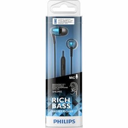Наушники PHILIPS SHE3905 Blue (SHE3905BL/00)