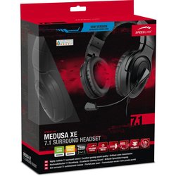 Наушники Speedlink MEDUSA XE Virtual 7.1 Surround Headset USB (SL-8798-BK-01)