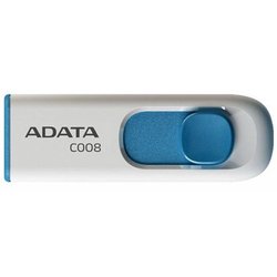 USB флеш накопитель A-DATA 32GB C008 White USB 2.0 (AC008-32G-RWE)