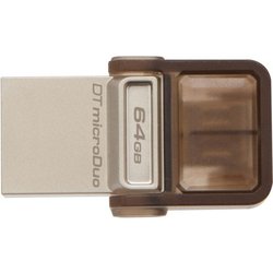 USB флеш накопитель Kingston 64GB DT MicroDuo USB 2.0 (DTDUO/64GB) ― 