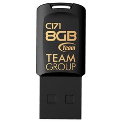 USB флеш накопитель Team 8GB C171 Black USB 2.0 (TC1718GB01) ― 