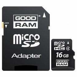 Карта памяти GOODRAM 16GB microSD class 4 (M40A-0160R11)