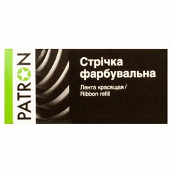 Лента к принтерам PATRON 13мм х 7м Black (П.М.) (RIB-PN-12.7x7-ПМ-B)
