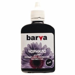 Чернила BARVA HP №652/46/123 90г BLACK Pigment (H652-531)