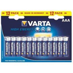 Батарейка Varta AAA Varta High Energy * 12 (4903121472) ― 