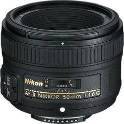 Объектив Nikkor AF-S 50mm f/1.8G Nikon (JAA015DA)