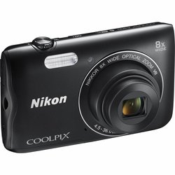 Цифровой фотоаппарат Nikon Coolpix A300 Black (VNA961E1)