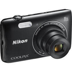 Цифровой фотоаппарат Nikon Coolpix A300 Black (VNA961E1)