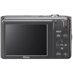 Цифровой фотоаппарат Nikon Coolpix A300 Silver+8GB+case (VNA960K003)