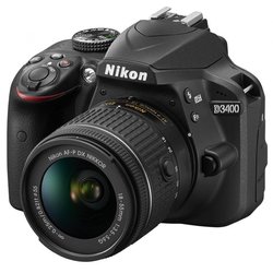 Цифровой фотоаппарат Nikon D3400 + AF-P 18-55VR kit (VBA490K001) ― 