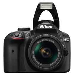 Цифровой фотоаппарат Nikon D3400 + AF-P 18-55VR kit (VBA490K001)