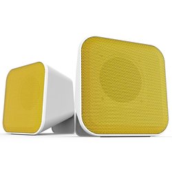 Акустическая система Speedlink SNAPPY Stereo Speakers, white-yellow (SL-810002-WEYW) ― 