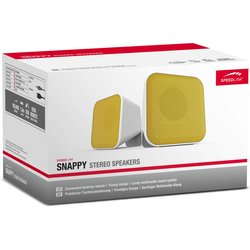 Акустическая система Speedlink SNAPPY Stereo Speakers, white-yellow (SL-810002-WEYW)