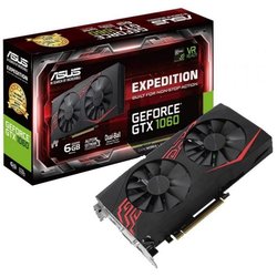 Видеокарта ASUS GeForce GTX1060 6144Mb EXPEDITION (EX-GTX1060-6G) ― 