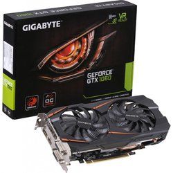 Видеокарта GIGABYTE GeForce GTX1060 6144Mb WINDFORCE OC (GV-N1060WF2OC-6GD) ― 