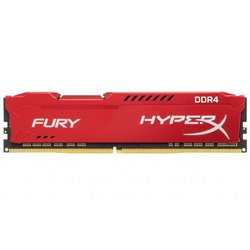 Модуль памяти для компьютера DDR4 8GB 2400 MHz HyperX Fury RED Kingston (HX424C15FR2/8)