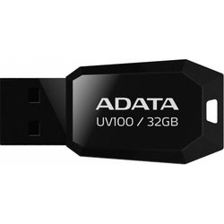 USB флеш накопитель A-DATA 32GB DashDrive UV100 Black USB 2.0 (AUV100-32G-RBK) ― 