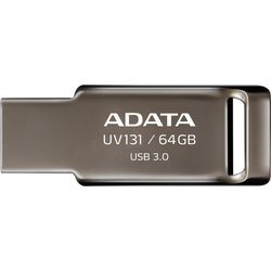 USB флеш накопитель A-DATA 64GB UV131 Metallic USB 3.0 (AUV131-64G-RGY) ― 