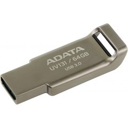 USB флеш накопитель A-DATA 64GB UV131 Metallic USB 3.0 (AUV131-64G-RGY)