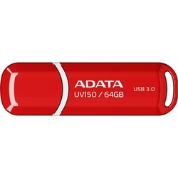 USB флеш накопитель A-DATA 64GB UV150 Red USB 3.0 (AUV150-64G-RRD)