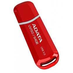 USB флеш накопитель A-DATA 64GB UV150 Red USB 3.0 (AUV150-64G-RRD)