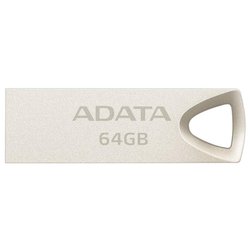 USB флеш накопитель A-DATA 64GB UV210 Metal Silver USB 2.0 (AUV210-64G-RGD) ― 