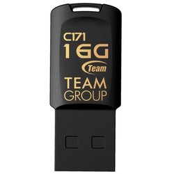 USB флеш накопитель Team 16GB C171 Black USB 2.0 (TC17116GB01) ― 