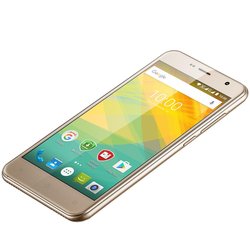 Мобильный телефон PRESTIGIO MultiPhone 3512 Muxe B3 DUO Gold (PSP3512DUOGOLD)