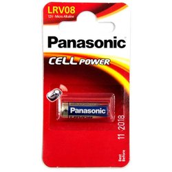 Батарейка PANASONIC LRV08 * 1 (альтернативная маркировка A23, MN21) (LRV08L/1BE) ― 