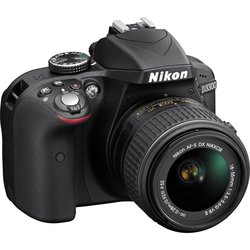 Цифровой фотоаппарат Nikon D3300 Kit 18-55 VR AF-P + 55-200VR II (VBA390K009)