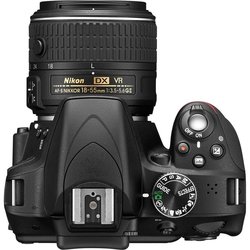 Цифровой фотоаппарат Nikon D3300 Kit 18-55 VR AF-P + 55-200VR II (VBA390K009)