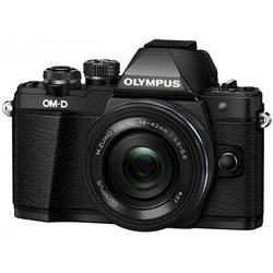 Цифровой фотоаппарат OLYMPUS E-M10 mark II Pancake Zoom 14-42 Kit black/black (V207052BE000)