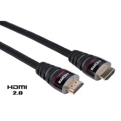 Кабель мультимедийный Vinga HDMI to HDMI 1.8m (HDMI01-1.8)