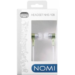 Наушники Nomi NHS-108 Green (221223)