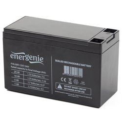 Батарея к ИБП EnerGenie 12В 7,5 Ач (BAT-12V7.5AH) ― 