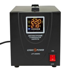 Стабилизатор LogicPower LPT-2500RD Black (4438) ― 