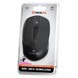 Мышка REAL-EL RM-304 black