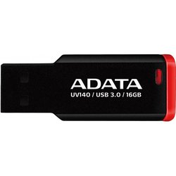 USB флеш накопитель A-DATA 16GB UV140 Black+Red USB 3.0 (AUV140-16G-RKD) ― 