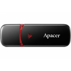 USB флеш накопитель Apacer 16GB AH333 black USB 2.0 (AP16GAH333B-1) ― 