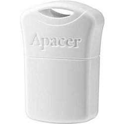 USB флеш накопитель Apacer 32GB AH116 White USB 2.0 (AP32GAH116W-1) ― 