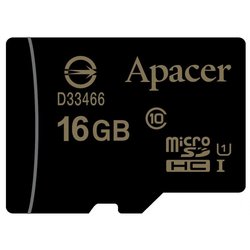 Карта памяти Apacer 16GB microSDHC UHS-I Class10 (AP16GMCSH10U1-RA) ― 