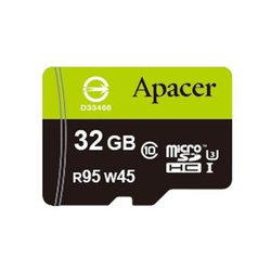 Карта памяти Apacer 32GB microSDHC UHS-I (95/45) Class10 w/0 Adapter RP (AP32GMCSH10U3-R)