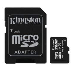 Карта памяти Kingston 32GB microSD class 10 UHS-I Industrial (SDCIT/32GB) ― 