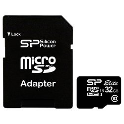 Карта памяти Silicon Power 32GB microSDHC class 10 (SP032GBSTH011V10SP) ― 